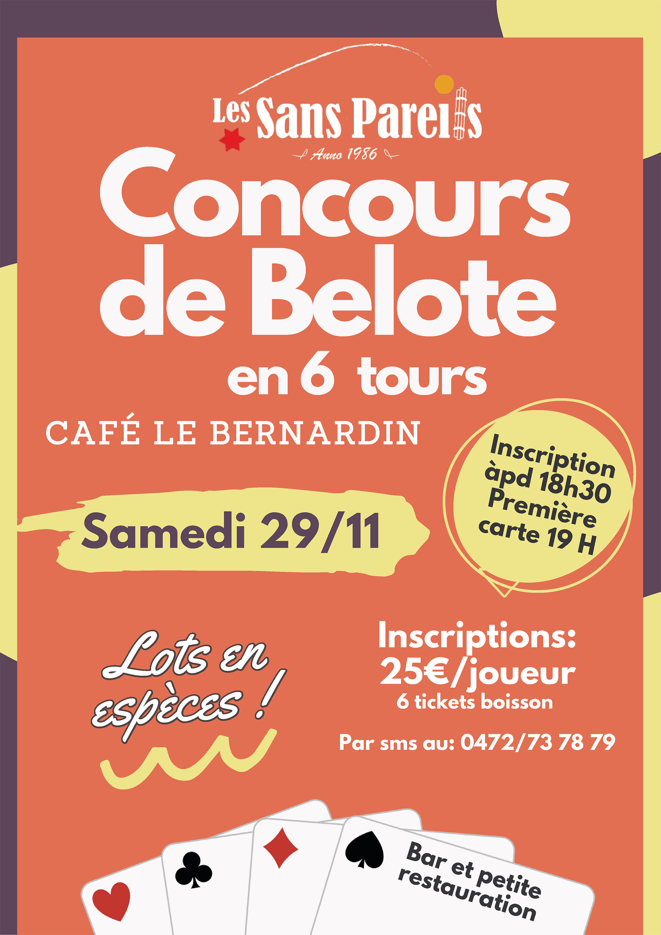 concours de belote